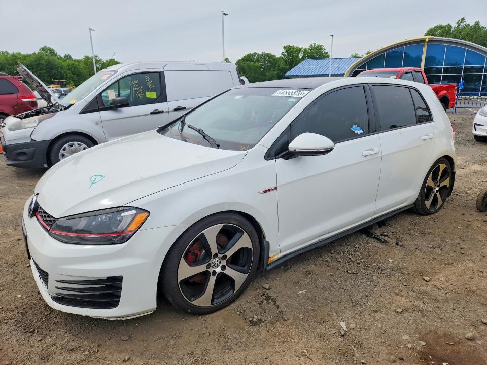 54665556 :رقم المزاد ، 3VW4T7AU2GM029846 vin ، 2016 Volkswagen Gti مزاد بيع