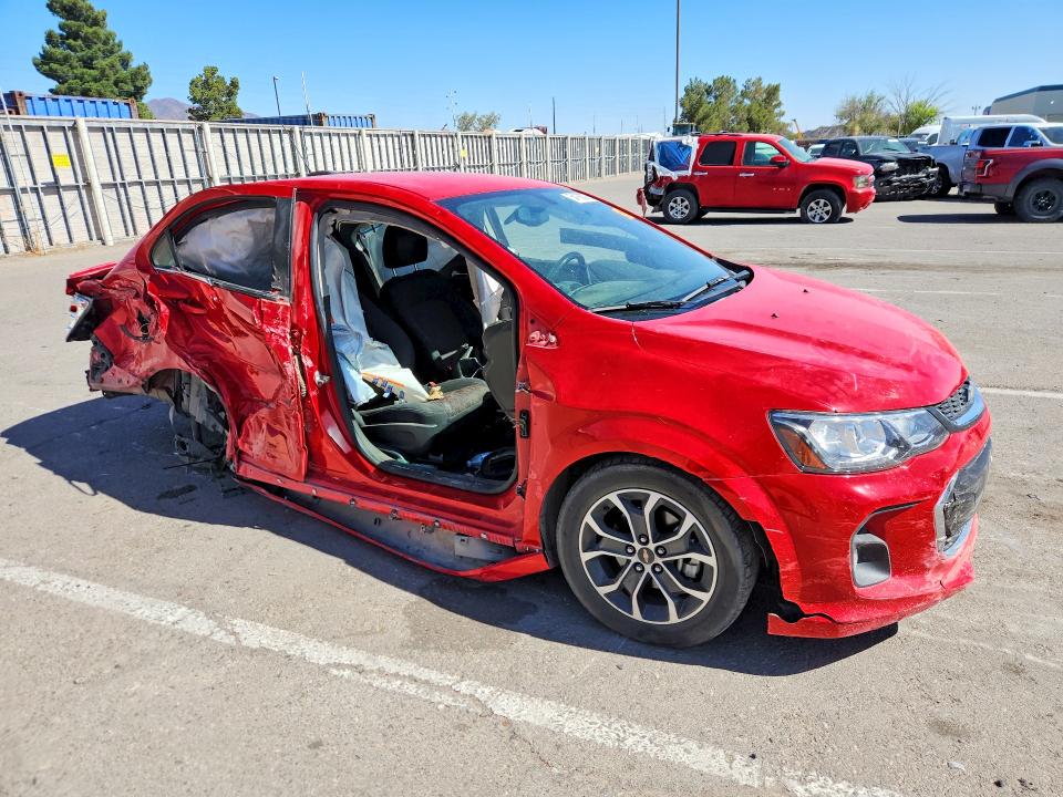 Продажа на аукционе авто 2017 Chevrolet Sonic, vin: 1G1JD5SB8H4161696, номер лота: 54156276