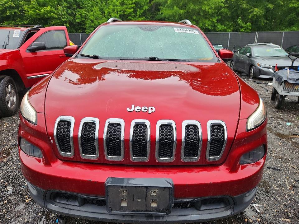 2015 Jeep Cherokee მანქანა იყიდება აუქციონზე, vin: 1C4PJLCS0FW712136, აუქციონის ნომერი: 54494206