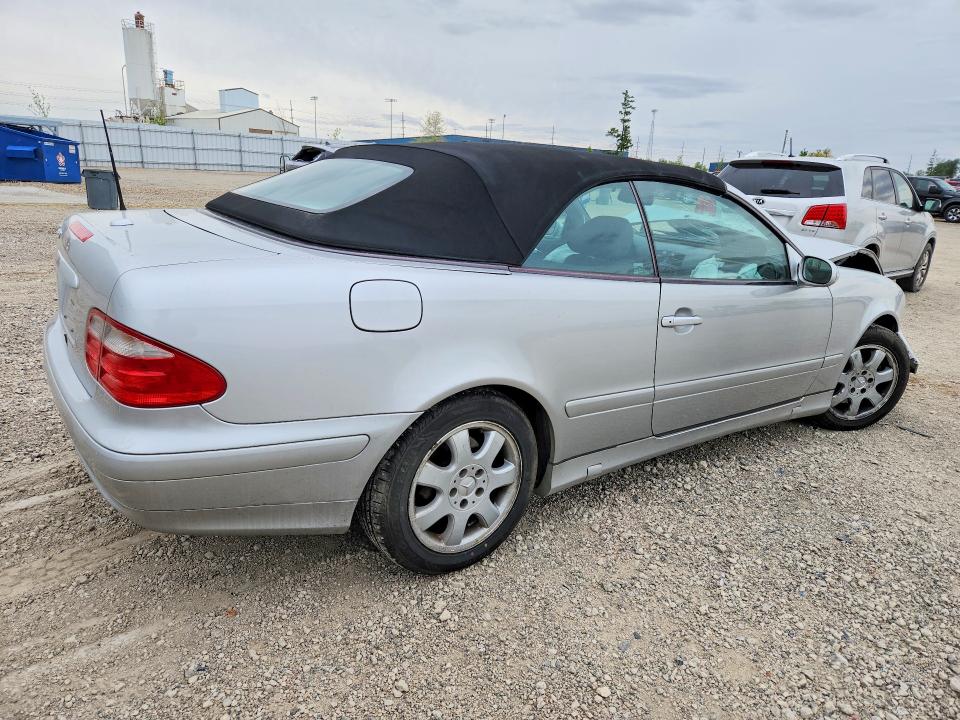 2001 Mercedes-benz Clk მანქანა იყიდება აუქციონზე, vin: WDBLK65G31T091764, აუქციონის ნომერი: 52535906