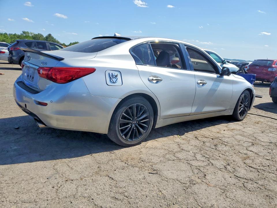 Продажа на аукционе авто 2014 Infiniti Q50, vin: JN1BV7AR6EM704870, номер лота: 55493056