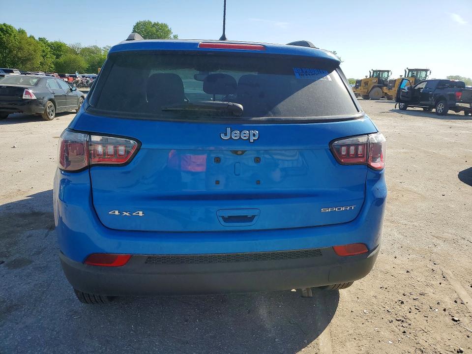 Продажа на аукционе авто 2018 Jeep Compass, vin: 3C4NJDAB5JT104224, номер лота: 53518346