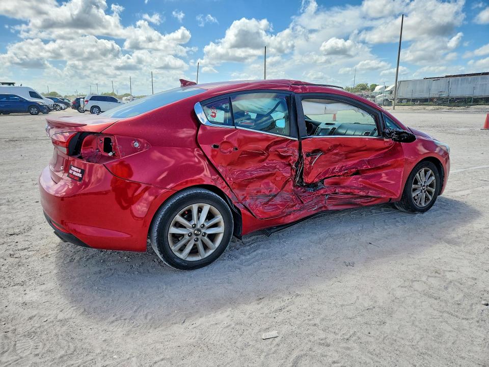 2017 Kia Forte მანქანა იყიდება აუქციონზე, vin: 3KPFL4A76HE041174, აუქციონის ნომერი: 54420296