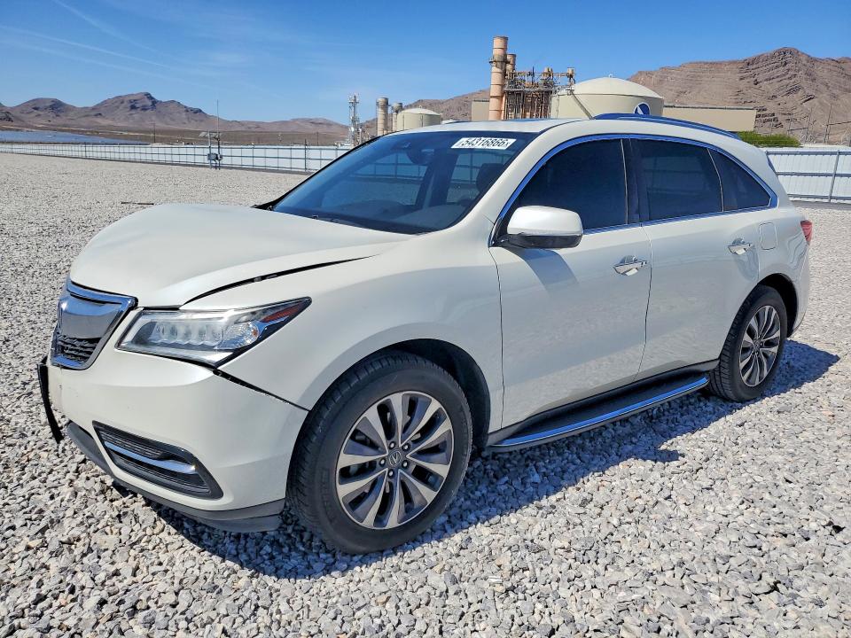 Auction sale of the 2016 Acura Mdx, vin: 5FRYD4H49GB061590, lot number: 54316866