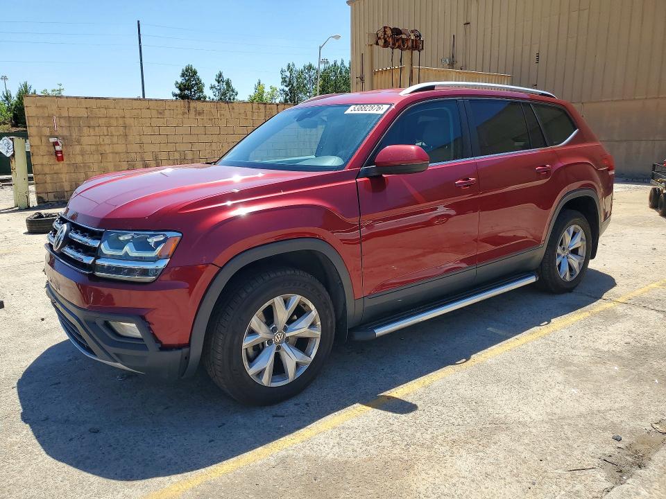 53882876 :رقم المزاد ، 1V2DR2CA9JC519540 vin ، 2018 Volkswagen Atlas مزاد بيع