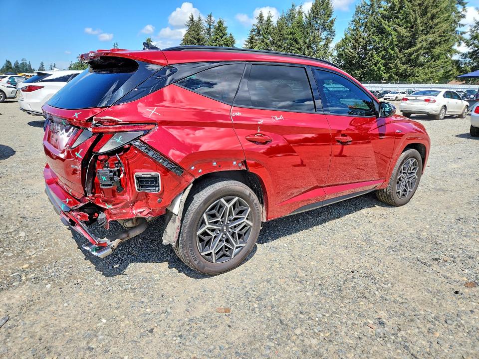 2023 Hyundai Tucson მანქანა იყიდება აუქციონზე, vin: KM8JFCAE6PU215864, აუქციონის ნომერი: 53902776