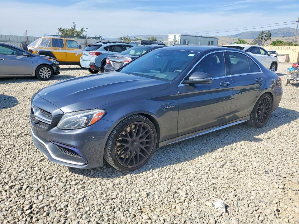 2016 Mercedes-benz C მანქანა იყიდება აუქციონზე, vin: 55SWF8HB7GU130249, აუქციონის ნომერი: 52374966