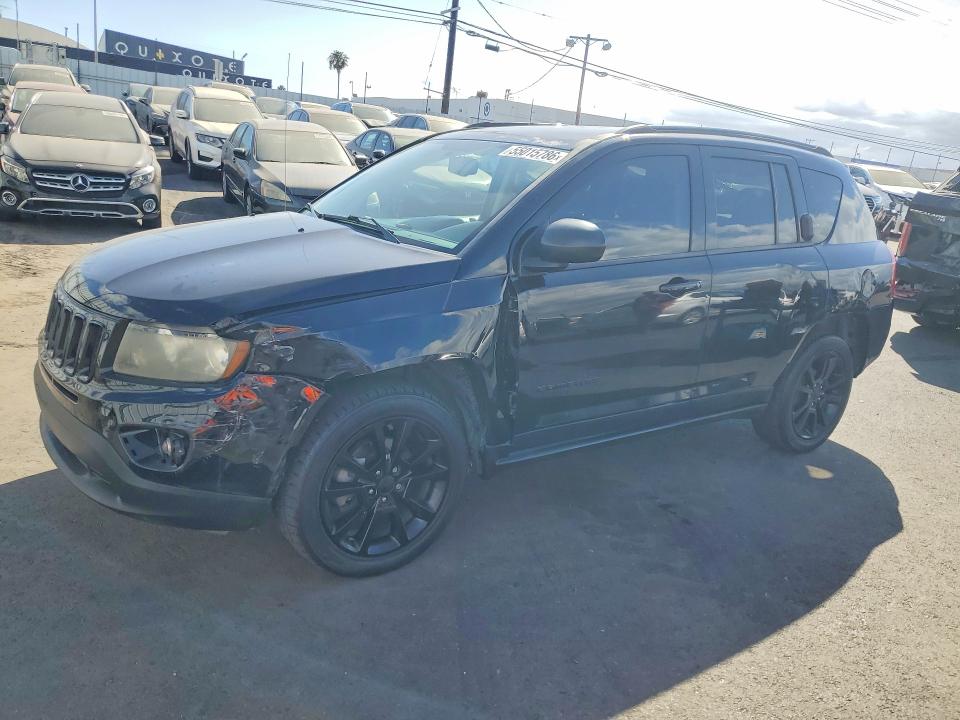 2015 Jeep Compass მანქანა იყიდება აუქციონზე, vin: 1C4NJCBA9FD297801, აუქციონის ნომერი: 55015786