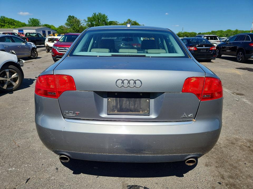 Продаж на аукціоні авто 2006 Audi A4, vin: WAUDF78E16A207845, номер лоту: 55679536