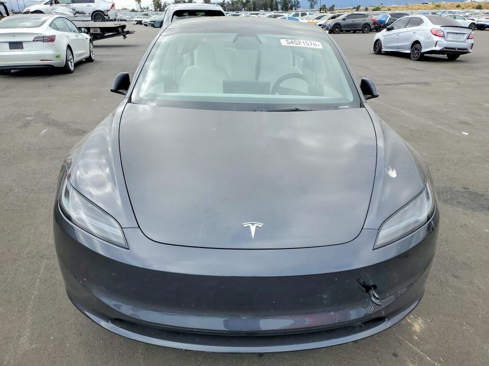 2025 Tesla Model 3 მანქანა იყიდება აუქციონზე, vin: 5YJ3E1EA0SF916932, აუქციონის ნომერი: 54521576