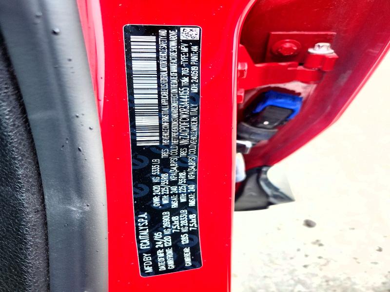 52895076 :رقم المزاد ، ZACPDFCWXR3A44155 vin ، 2024 Dodge Hornet مزاد بيع