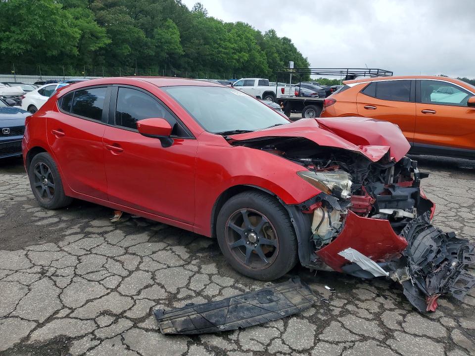 2014 Mazda 3 მანქანა იყიდება აუქციონზე, vin: JM1BM1K76E1183788, აუქციონის ნომერი: 53849356