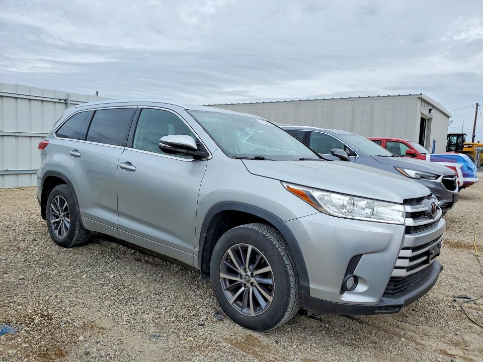 Продаж на аукціоні авто 2018 Toyota Highlander, vin: 5TDJZRFH2JS523403, номер лоту: 53100446