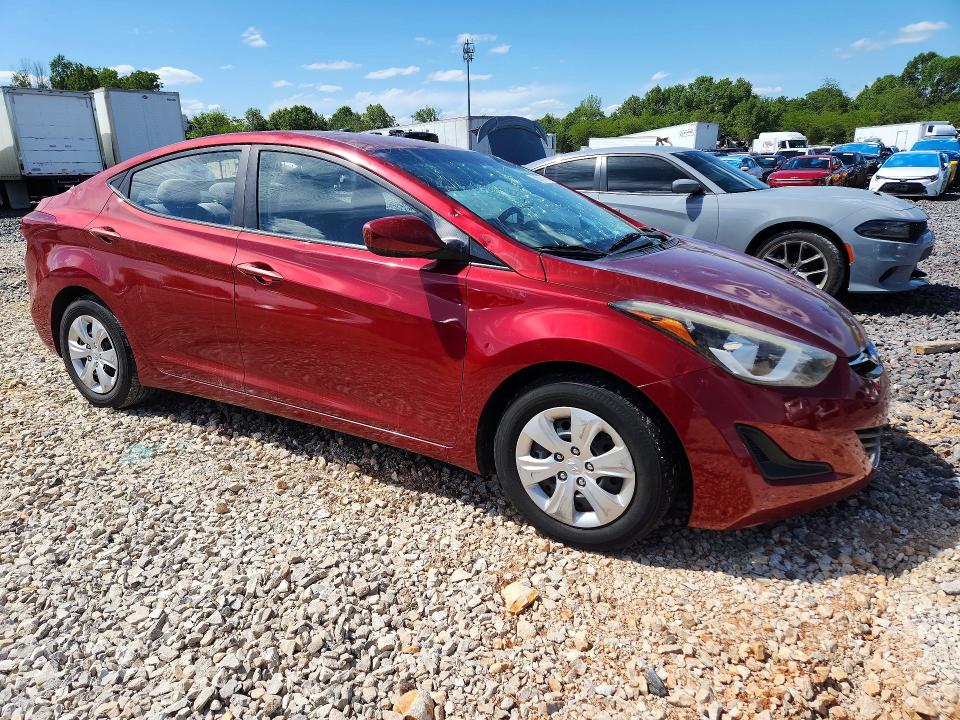 2016 Hyundai Elantra მანქანა იყიდება აუქციონზე, vin: 5NPDH4AE9GH783294, აუქციონის ნომერი: 52675736