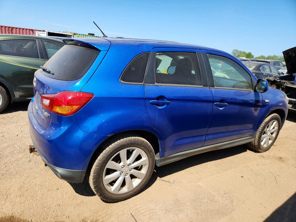 2015 Mitsubishi Outlander Sport მანქანა იყიდება აუქციონზე, vin: 4A4AP3AU6FE018350, აუქციონის ნომერი: 54995206