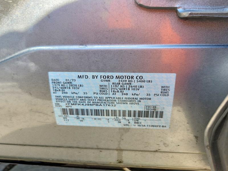 Aukcja sprzedaży 2023 Ford Edge, vin: 2FMPK4J98PBA17632, numer aukcji: 53041856