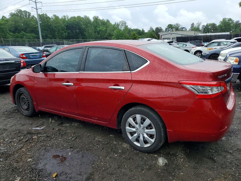 2014 Nissan Sentra მანქანა იყიდება აუქციონზე, vin: 3N1AB7AP3EY273307, აუქციონის ნომერი: 55137196