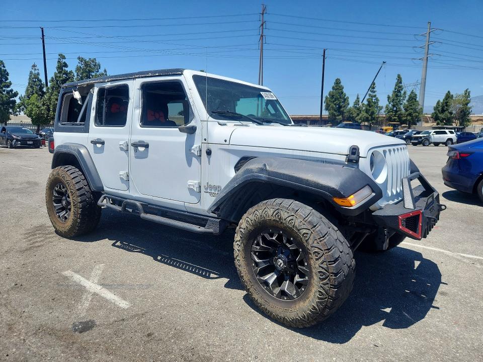 54301506 :رقم المزاد ، 1C4HJXDN6LW268938 vin ، 2020 Jeep Wrangler Unlimited مزاد بيع