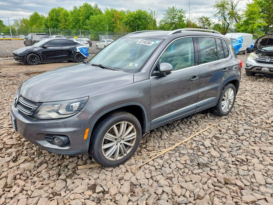 53194396 :رقم المزاد ، WVGAV7AX8GW602948 vin ، 2016 Volkswagen Tiguan مزاد بيع
