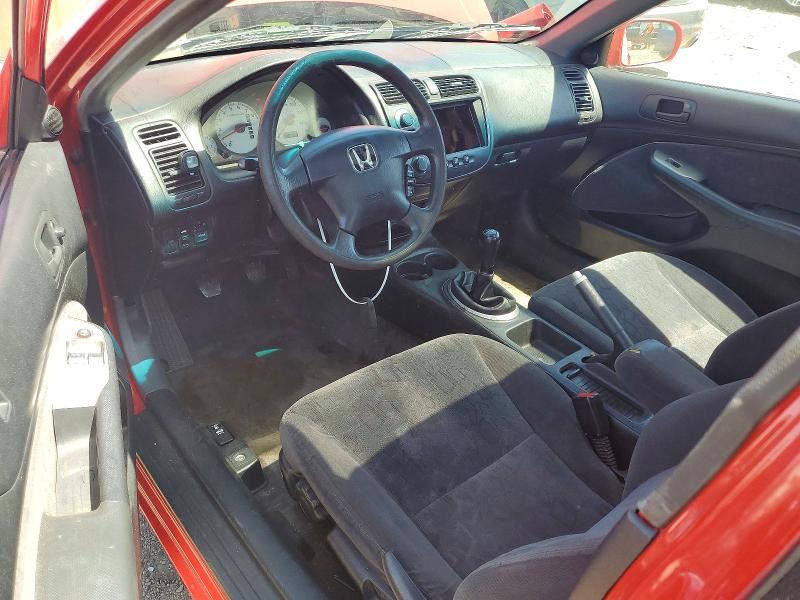 2001 Honda Civic მანქანა იყიდება აუქციონზე, vin: 1HGEM21921L123884, აუქციონის ნომერი: 53654686