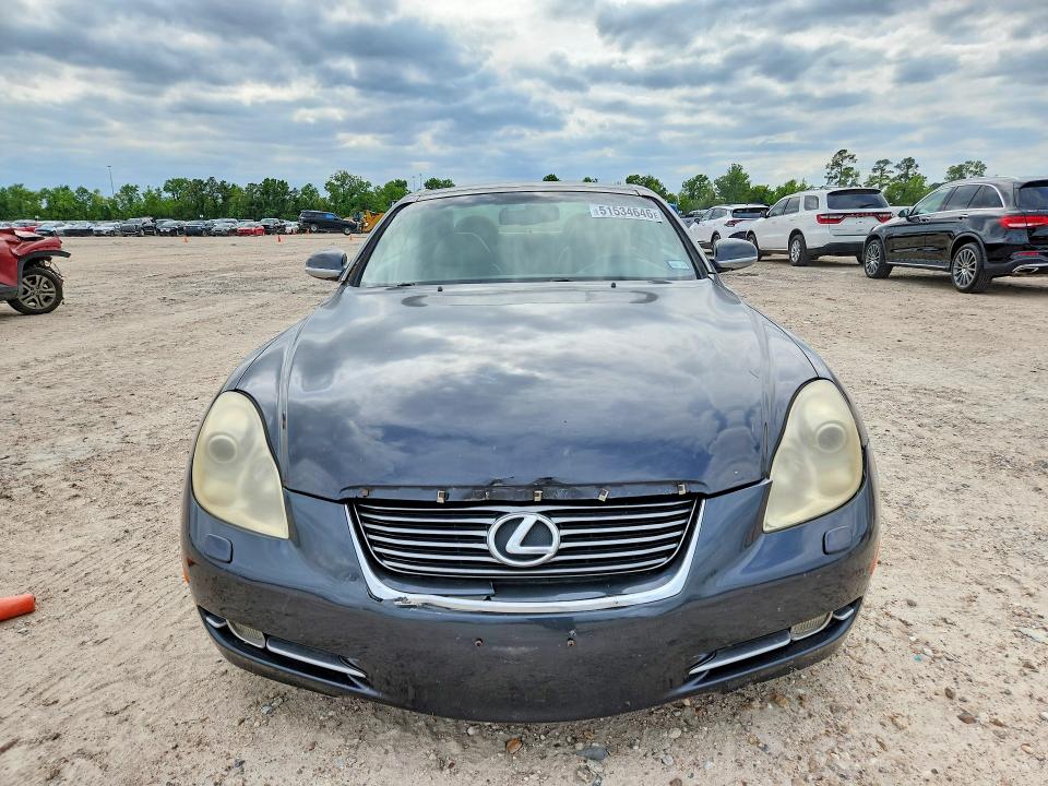 51534646 :رقم المزاد ، JTHFN45Y379013783 vin ، 2007 Lexus Sc 430 مزاد بيع