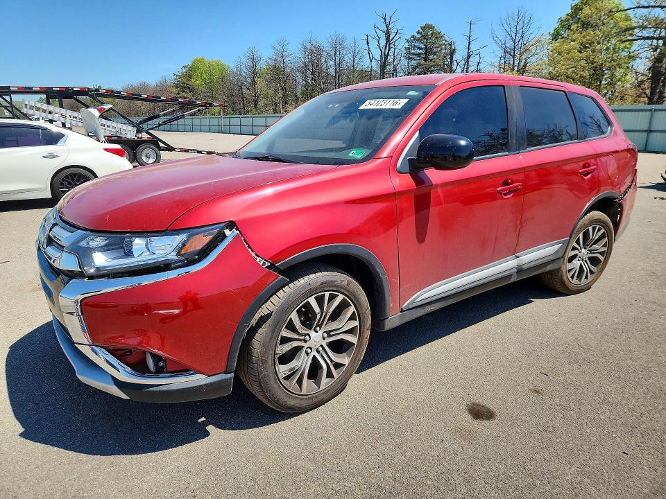 Продаж на аукціоні авто 2018 Mitsubishi Outlander, vin: JA4AD2A33JZ010896, номер лоту: 54123116