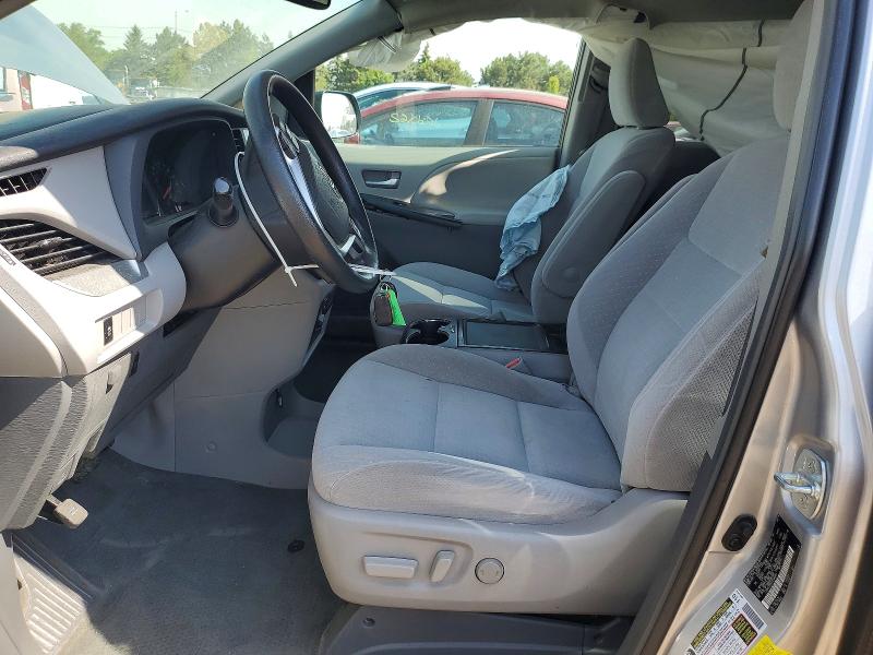 52770686 :رقم المزاد ، 5TDKK3DC6FS590901 vin ، 2015 Toyota Sienna مزاد بيع