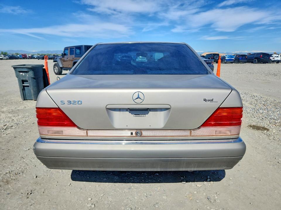 1995 Mercedes-benz S მანქანა იყიდება აუქციონზე, vin: WDBGA33E3SA214707, აუქციონის ნომერი: 53260066