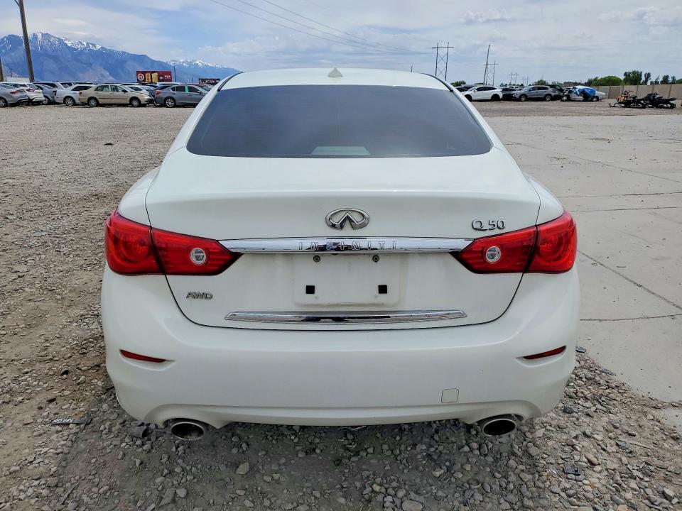 2014 Infiniti Q50 მანქანა იყიდება აუქციონზე, vin: JN1BV7ARXEM693470, აუქციონის ნომერი: 52738066