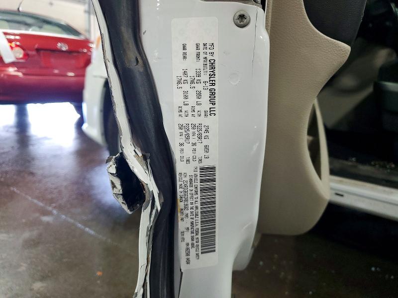 2013 Dodge Grand Caravan მანქანა იყიდება აუქციონზე, vin: 2C4RDGBG6DR819668, აუქციონის ნომერი: 53995336