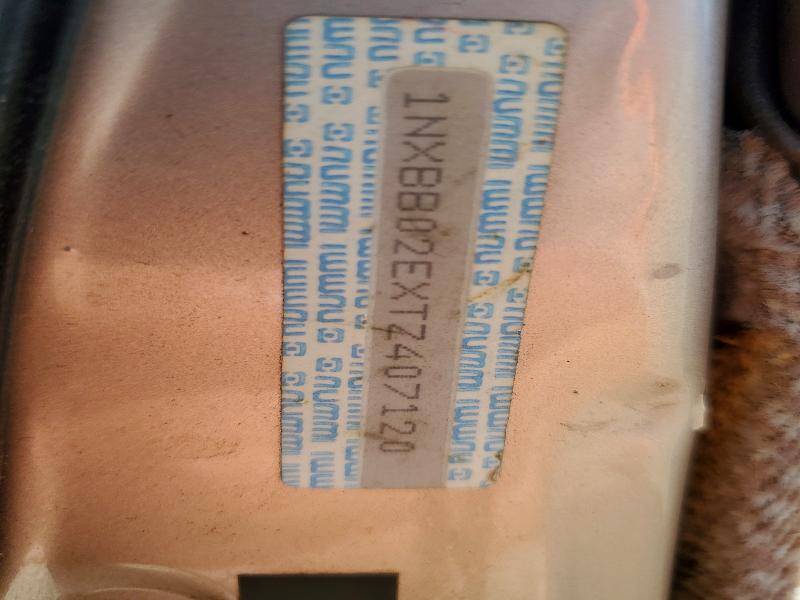 52778556 :رقم المزاد ، 1NXBB02EXTZ407120 vin ، 1996 Toyota Corolla مزاد بيع