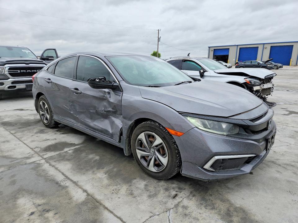 52664386 :رقم المزاد ، 19XFC2F66LE002372 vin ، 2020 Honda Civic مزاد بيع