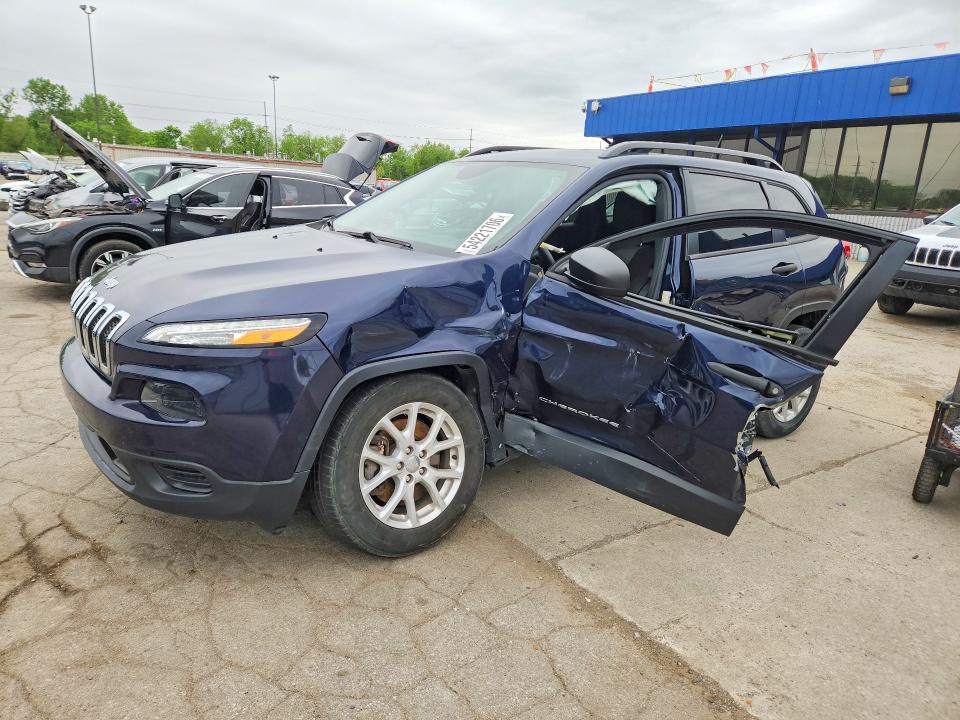 Auction sale of the 2016 Jeep Cherokee, vin: 1C4PJMAB5GW204139, lot number: 54221706