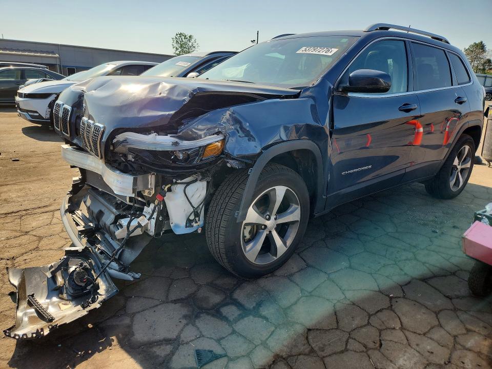 53797276 :رقم المزاد ، 1C4PJMDXXMD206631 vin ، 2021 Jeep Cherokee مزاد بيع