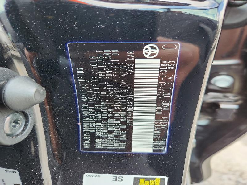 Продаж на аукціоні авто 2025 Toyota Corolla, vin: 5YFB4MDEXSP344020, номер лоту: 54915756