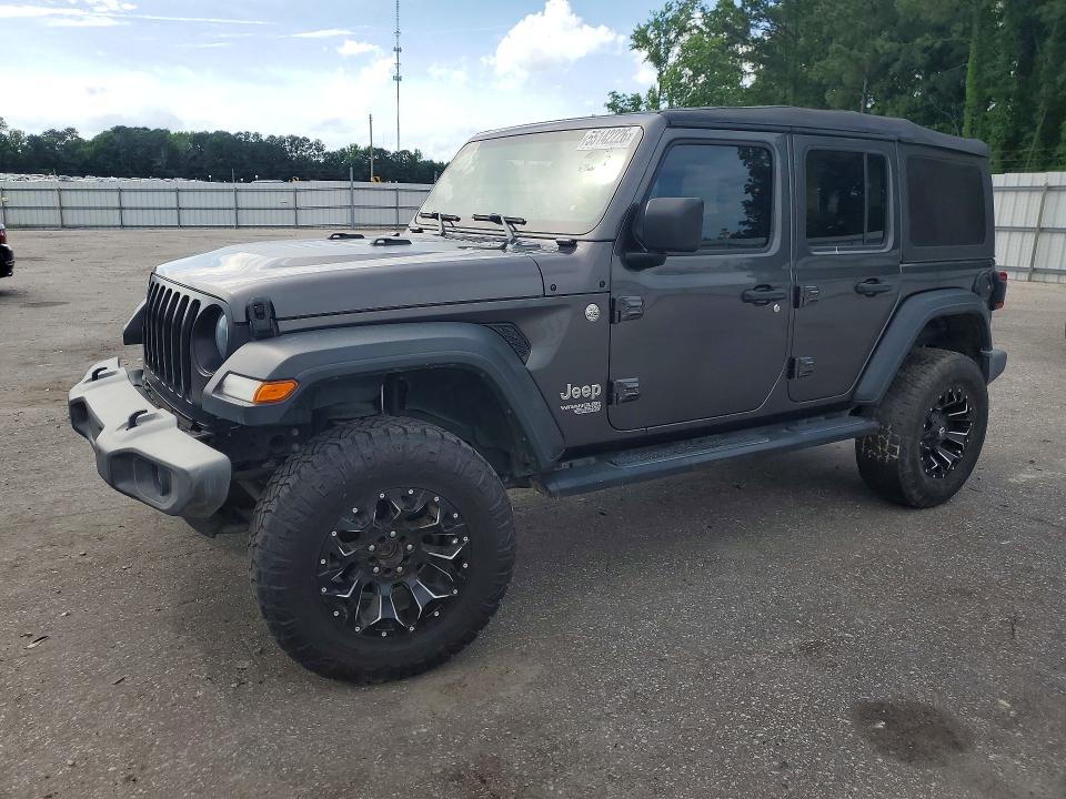 Auction sale of the 2018 Jeep Wrangler Unlimited, vin: 1C4HJXDNXJW327793, lot number: 55142226