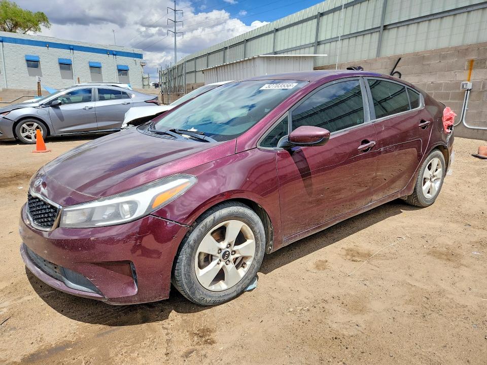2018 Kia Forte მანქანა იყიდება აუქციონზე, vin: 3KPFL4A7XJE166409, აუქციონის ნომერი: 52703556