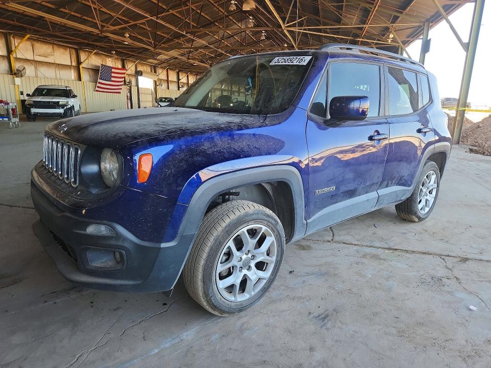 Продажа на аукционе авто 2018 Jeep Renegade, vin: ZACCJBBB2JPH99960, номер лота: 52589216
