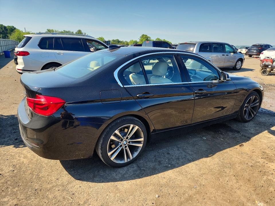 2018 Bmw 330 მანქანა იყიდება აუქციონზე, vin: WBA8D9C54JA607806, აუქციონის ნომერი: 53752596