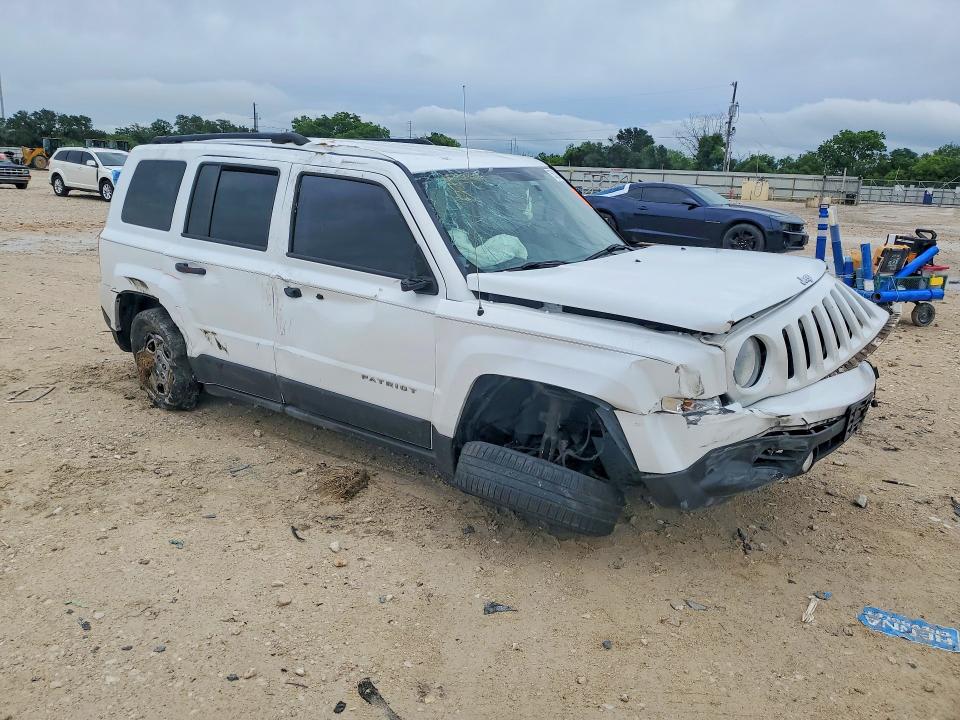 2017 Jeep Patriot მანქანა იყიდება აუქციონზე, vin: 1C4NJPBA5HD166259, აუქციონის ნომერი: 55203306