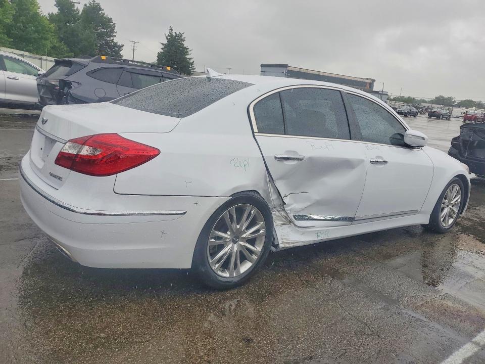 53526036 :رقم المزاد ، KMHGC4DD5EU259573 vin ، 2014 Hyundai Genesis مزاد بيع