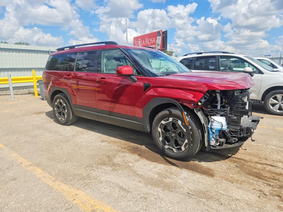 2024 Hyundai Santa Fe მანქანა იყიდება აუქციონზე, vin: 5NMP24GL4RH037999, აუქციონის ნომერი: 55039076