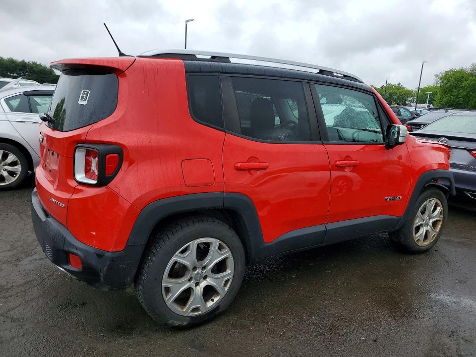 53464686 :رقم المزاد ، ZACCJBDT2FPB94155 vin ، 2015 Jeep Renegade مزاد بيع