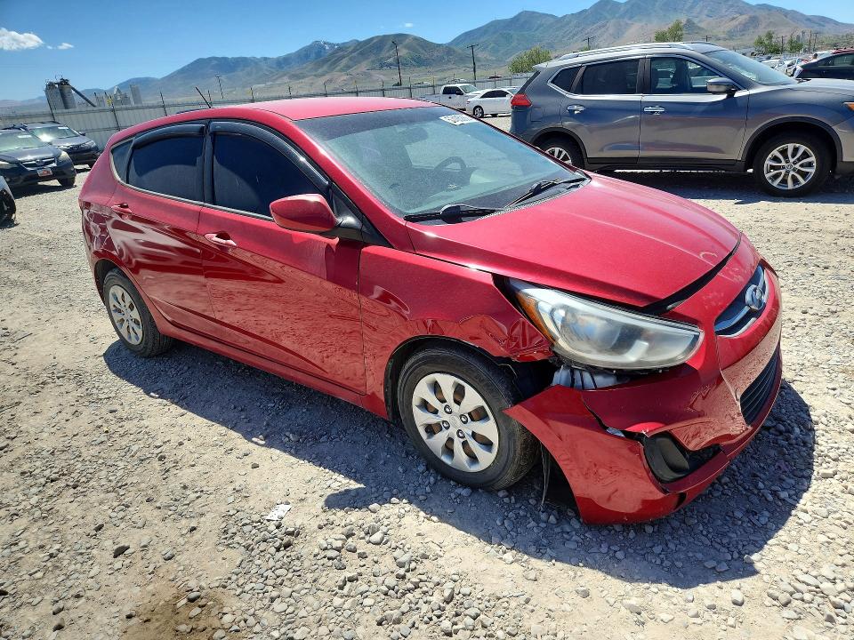53405866 :رقم المزاد ، KMHCT5AE4GU261187 vin ، 2016 Hyundai Accent مزاد بيع