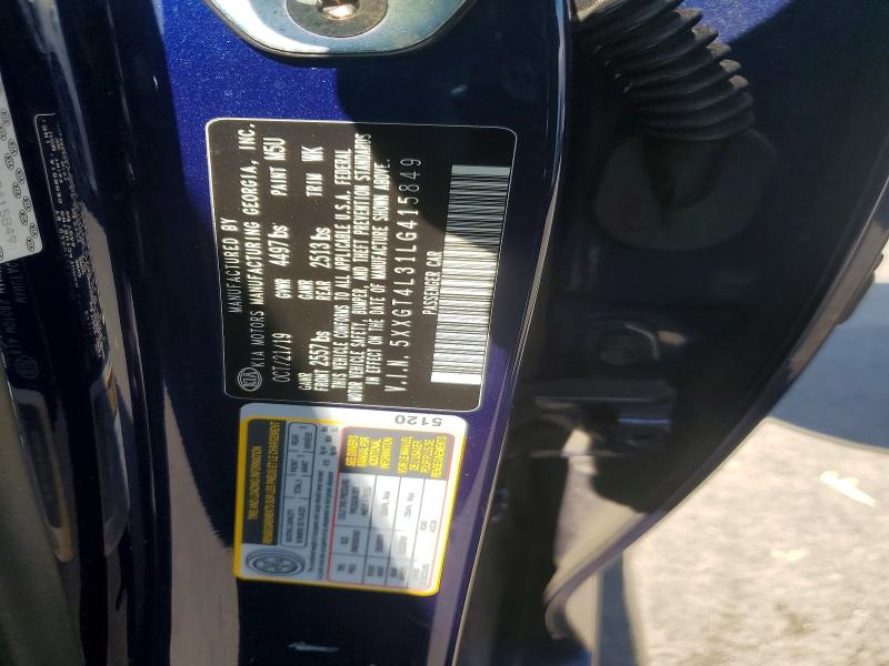 Aukcja sprzedaży 2020 Kia Optima, vin: 5XXGT4L31LG415849, numer aukcji: 52176176