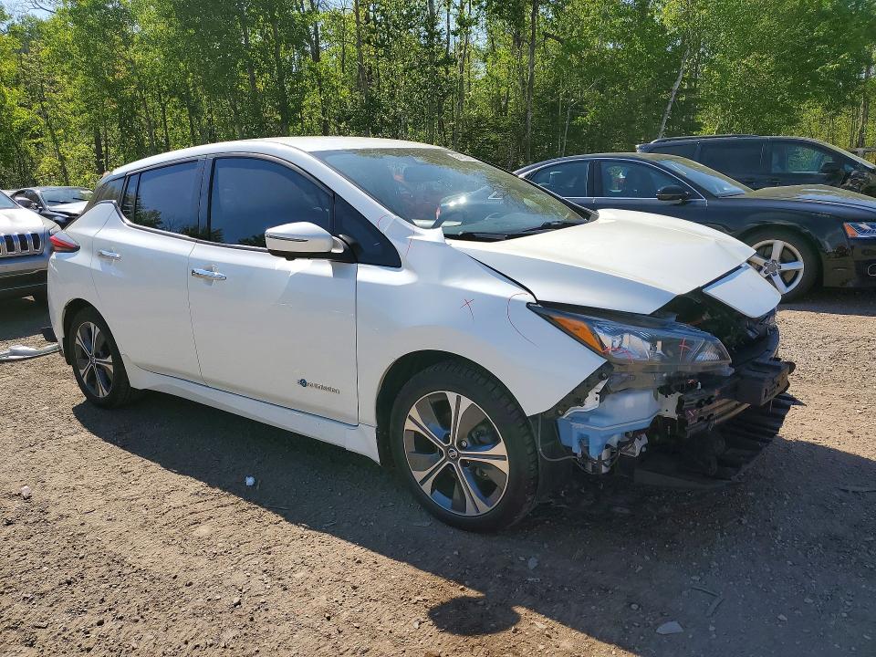 2019 Nissan Leaf მანქანა იყიდება აუქციონზე, vin: 1N4BZ1CP5KC311721, აუქციონის ნომერი: 54890006