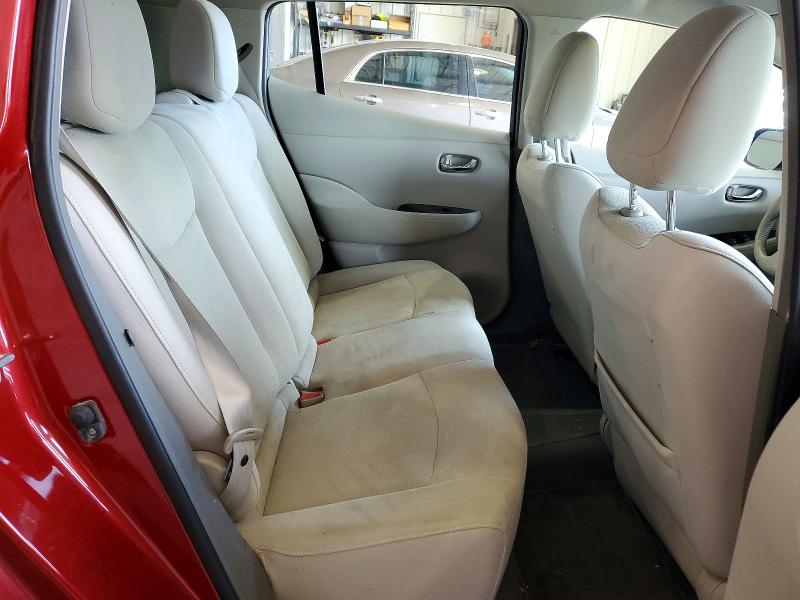 52654316 :رقم المزاد ، JN1AZ0CP5CT023489 vin ، 2012 Nissan Leaf مزاد بيع