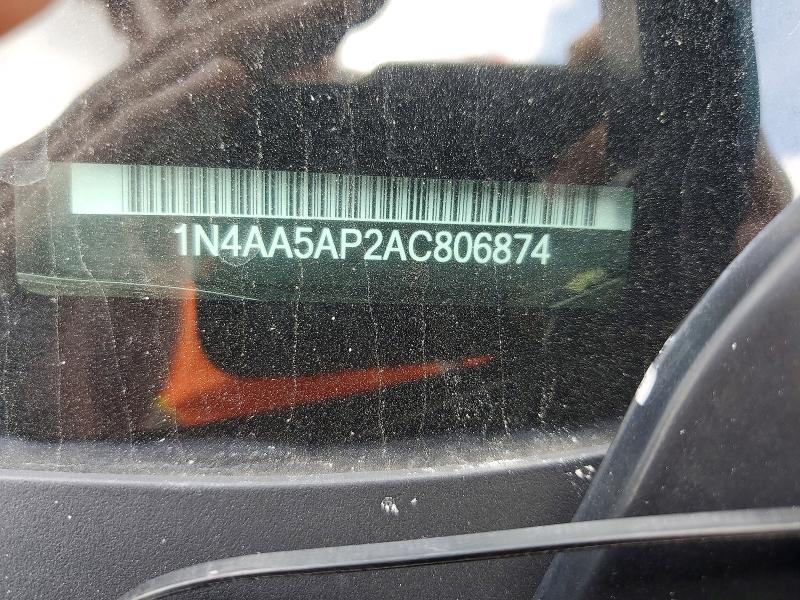 Aukcja sprzedaży 2010 Nissan Maxima, vin: 1N4AA5AP2AC806874, numer aukcji: 51014486
