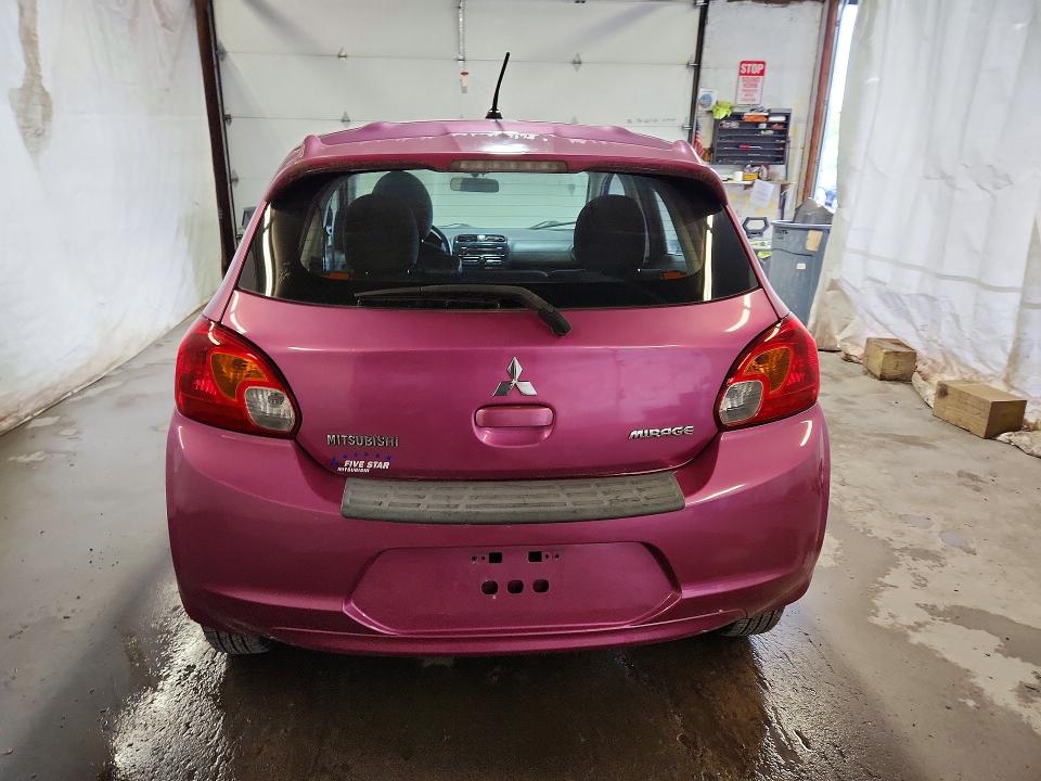 52551846 :رقم المزاد ، ML32A3HJ7FH001230 vin ، 2015 Mitsubishi Mirage مزاد بيع