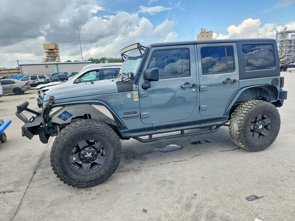 Продажа на аукционе авто 2015 Jeep Wrangler Unlimited, vin: 1C4BJWDG2FL773723, номер лота: 53528036